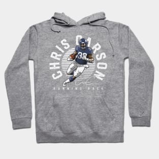 Chris Carson Seattle Emblem Hoodie